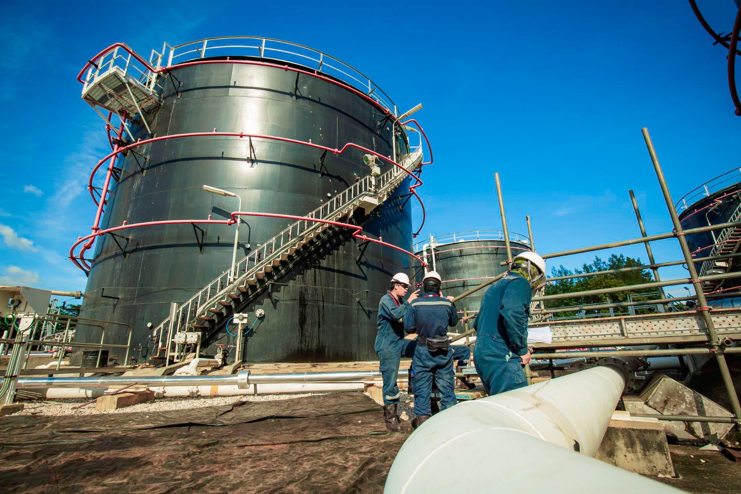 Tank Erection Works — operations